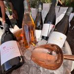 Presenting Moossah Red, White and Amber at a wine festival.