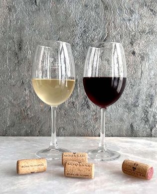 Moossah Branded Wine Glass